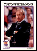 1991-92 NBA Hoops Cotton Fitzsimmons . Phoenix Suns #241