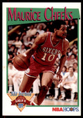 1991-92 NBA Hoops Maurice Cheeks . Philadelphia 76ers #320