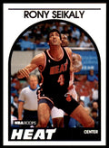 1989-90 NBA Hoops Rony Seikaly Rookie . Miami Heat #243