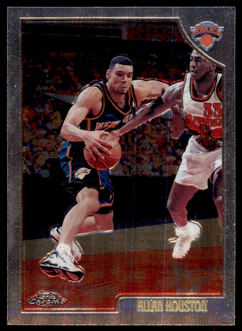 1999-00 Topps Chrome Allan Houston Basketball Cards #46