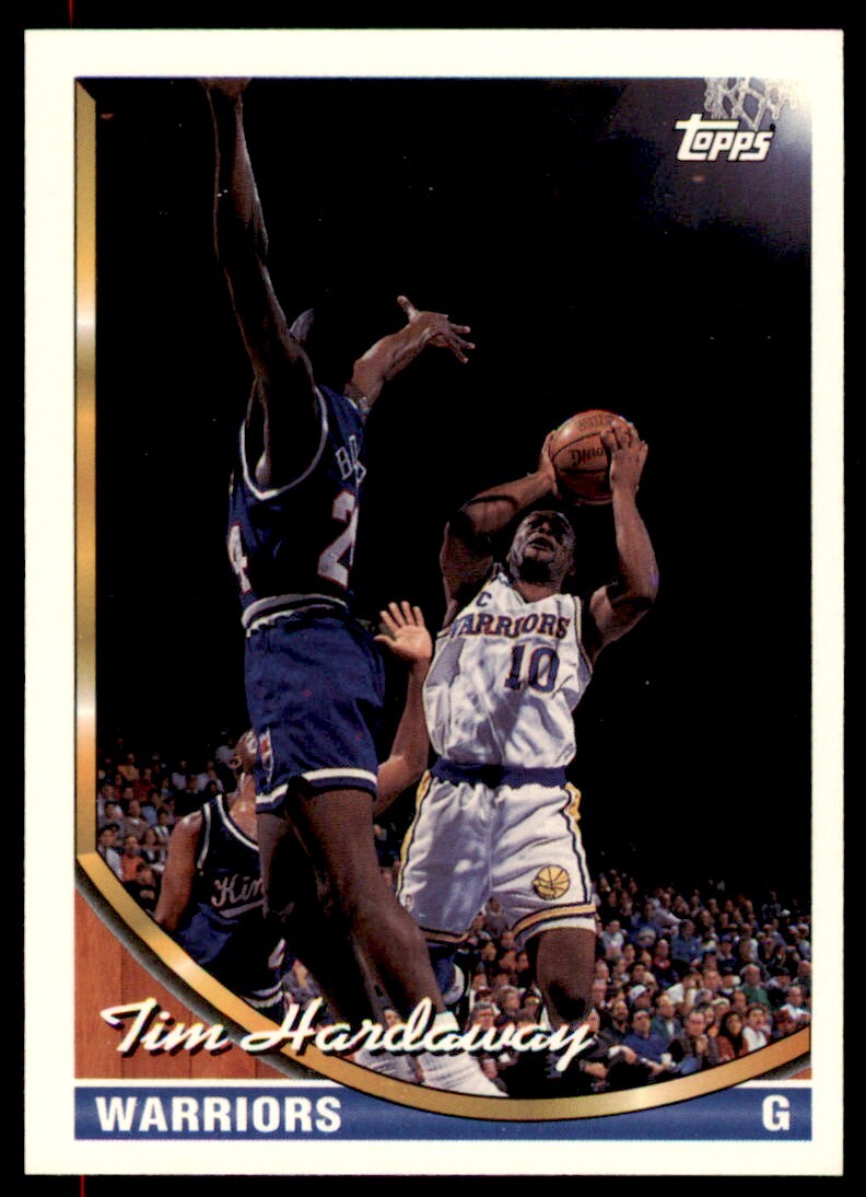 1993-94 Topps Tim Hardaway . Golden State Warriors #320