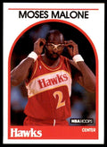 1989-90 NBA Hoops Moses Malone . Atlanta Hawks #290