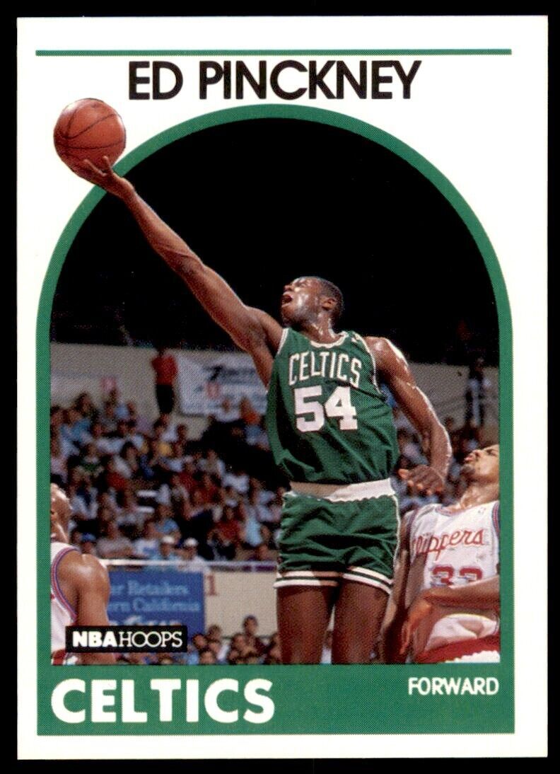 1989-90 Hoops Ed Pinckney . Boston Celtics #9