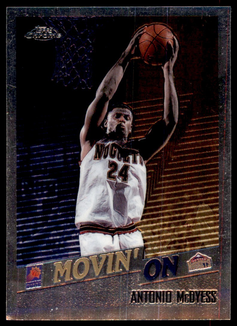 1999-00 Topps Chrome Antonio McDyess Basketball Cards #222