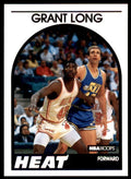 1989-90 Hoops Grant Long Rookie . Miami Heat #141