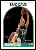 1989-90 Hoops Brad Davis . Dallas Mavericks #296