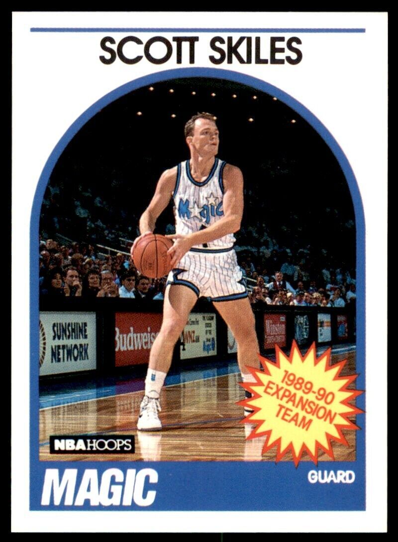 1989-90 Hoops Scott Skiles . Orlando Magic #318