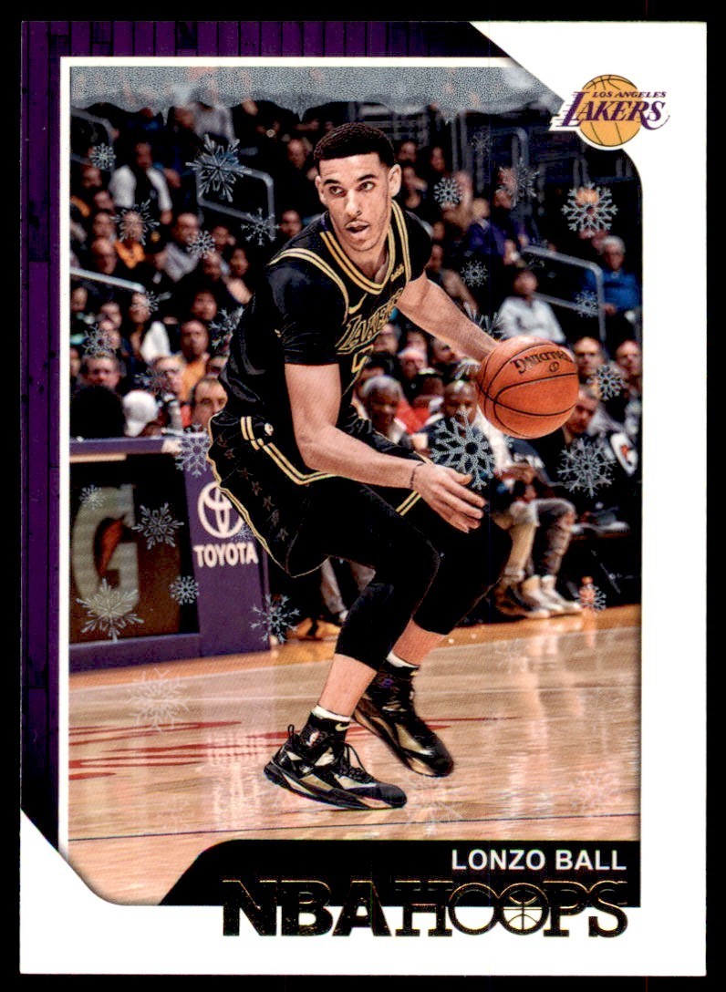 2018-19 Panini NBA Hoops Lonzo Ball Basketball Cards #165