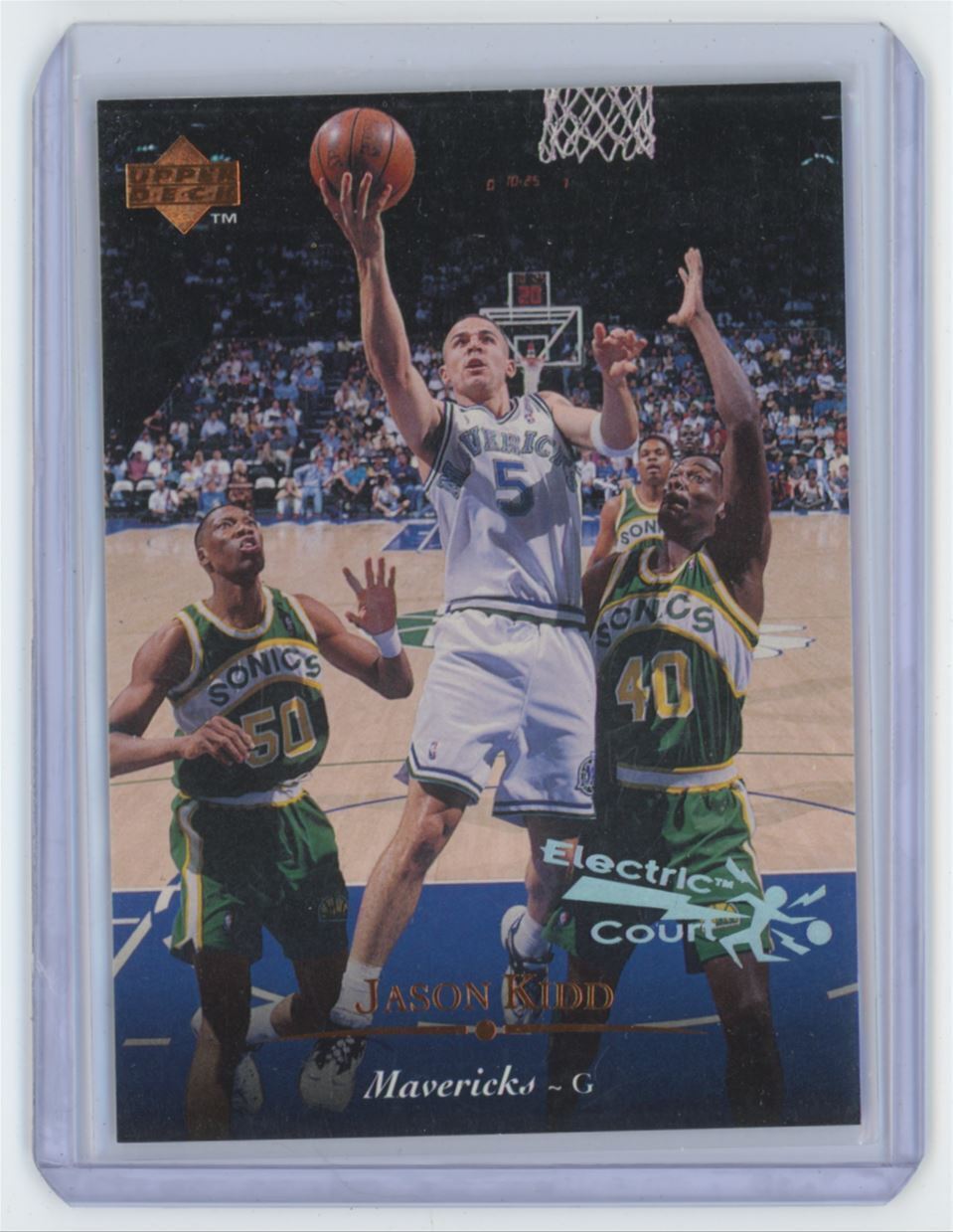 1995-96 UPPER DECK JASON KIDD . DALLAS MAVERICKS #105