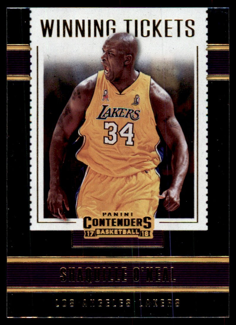 2017-18 Panini Contenders Shaquille O'Neal Basketball Cards #27