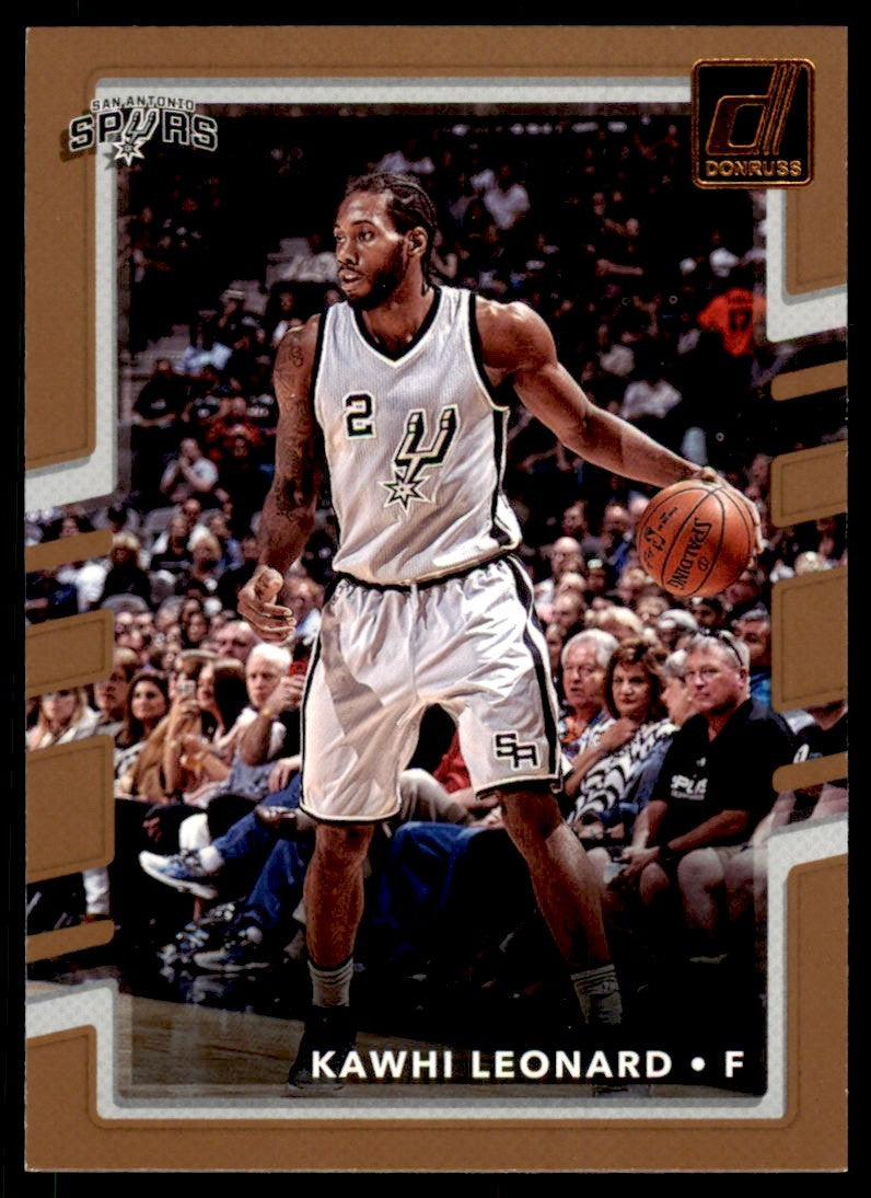2017-18 Donruss Kawhi Leonard Basketball Cards #134
