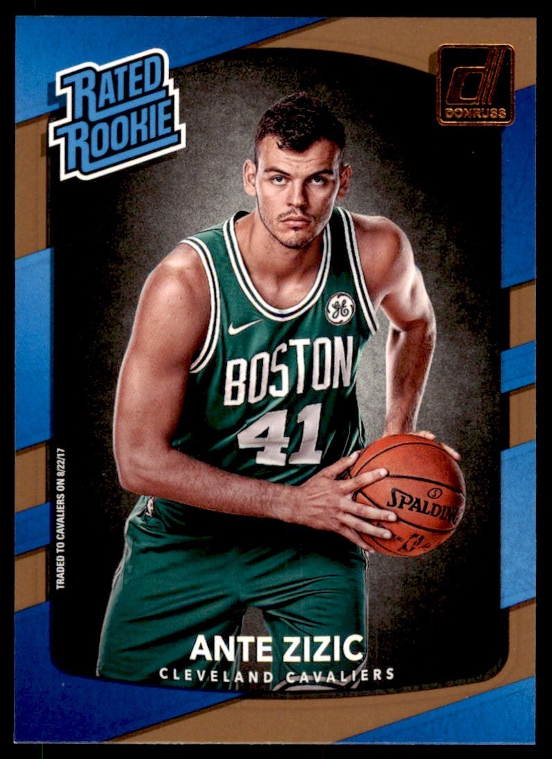 2017-18 Donruss Ante Zizic Basketball Cards #186