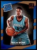 2017-18 Donruss Malik Monk Basketball Cards #190