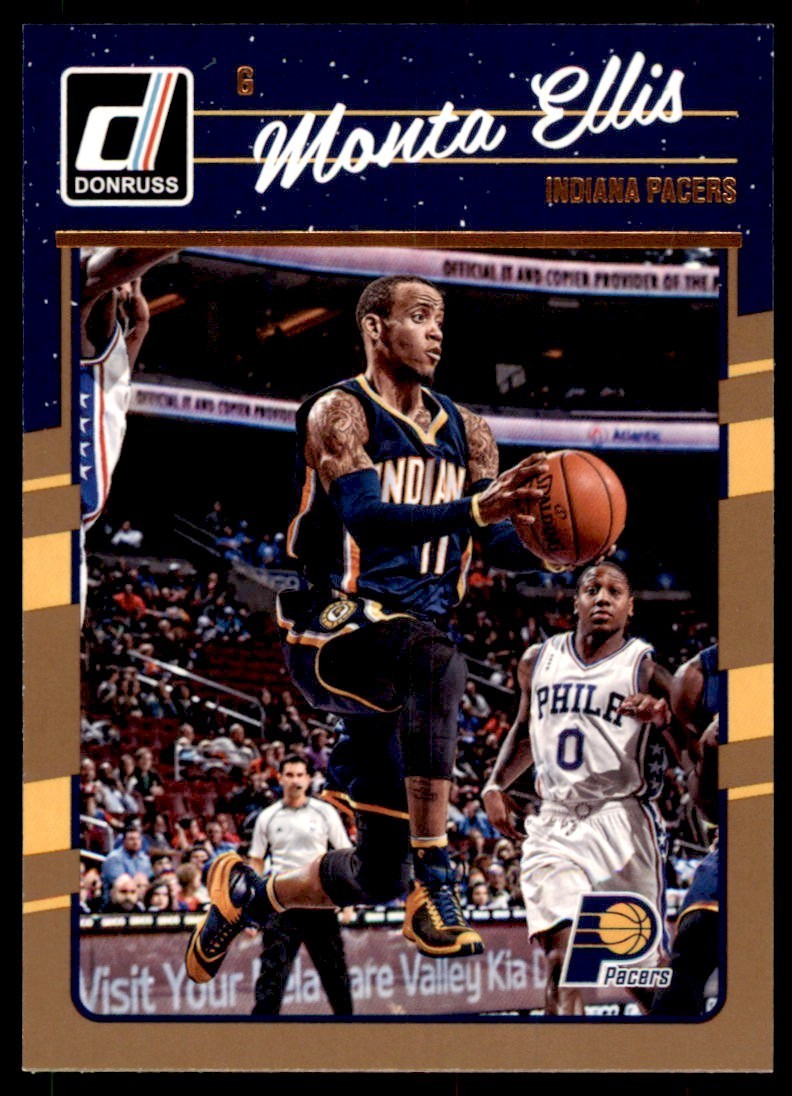 2016-17 Donruss Monta Ellis Basketball Cards #94