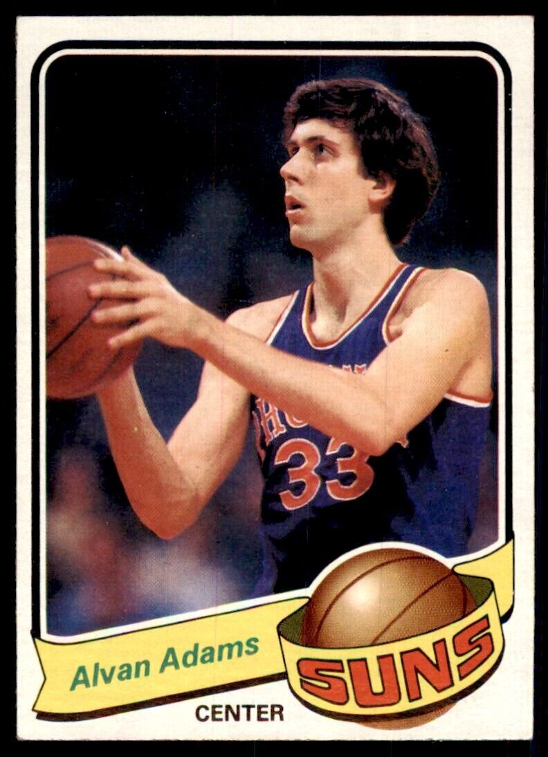 1979-80 TOPPS ALVAN ADAMS. PHOENIX SUNS #52