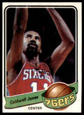 1979-80 TOPPS CALDWELL JONES* PHILADELPHIA 76ERS #33