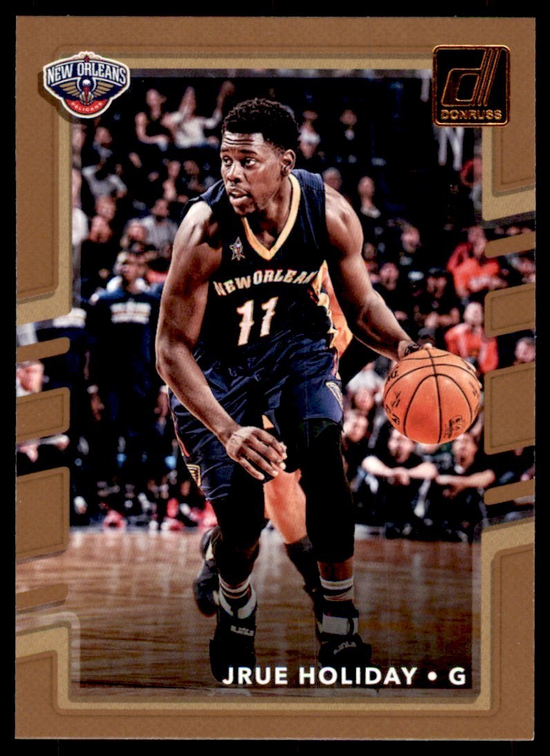2017-18 Donruss Jrue Holiday Basketball Cards #93