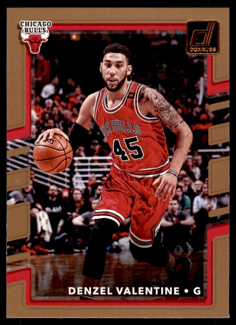 2017-18 Donruss Denzel Valentine Basketball Cards #24