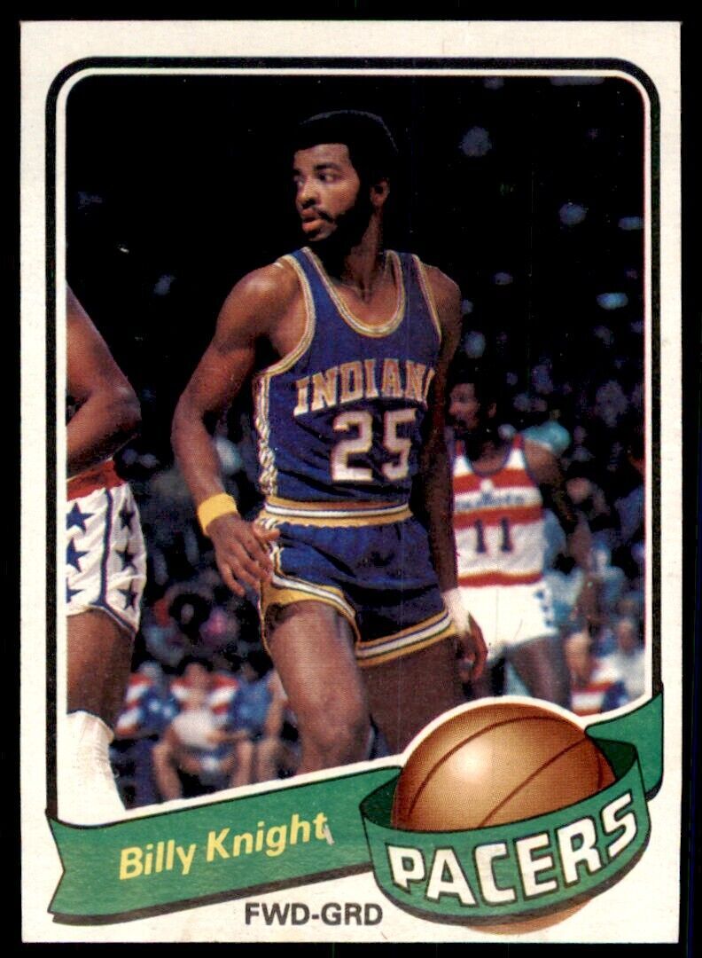 1979-80 TOPPS BILLY KNIGHT* INDIANA PACERS #51