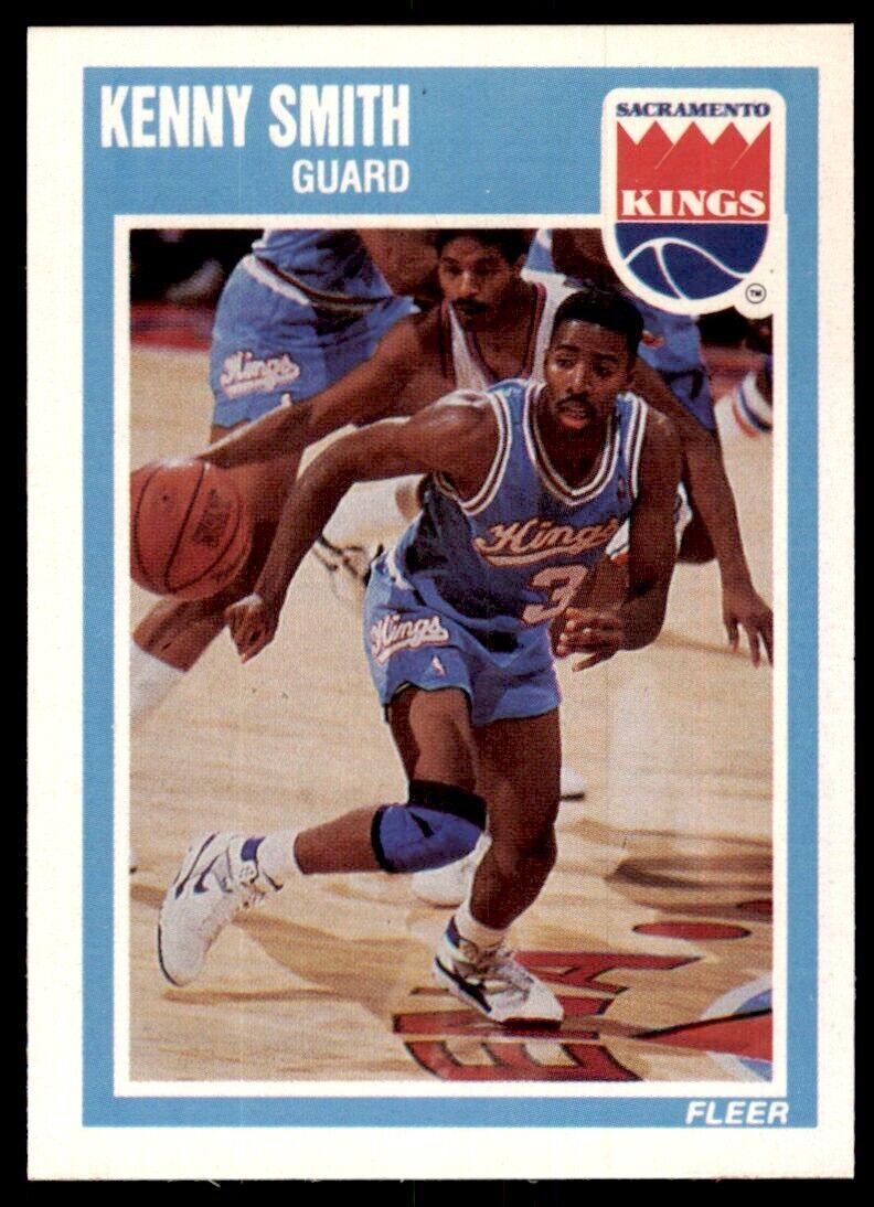 1989-90 Fleer Kenny Smith Sacramento Kings #138