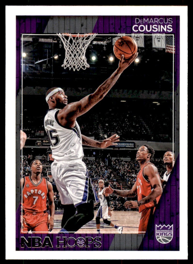 2016-17 Panini NBA Hoops DeMarcus Cousins Basketball Cards #60