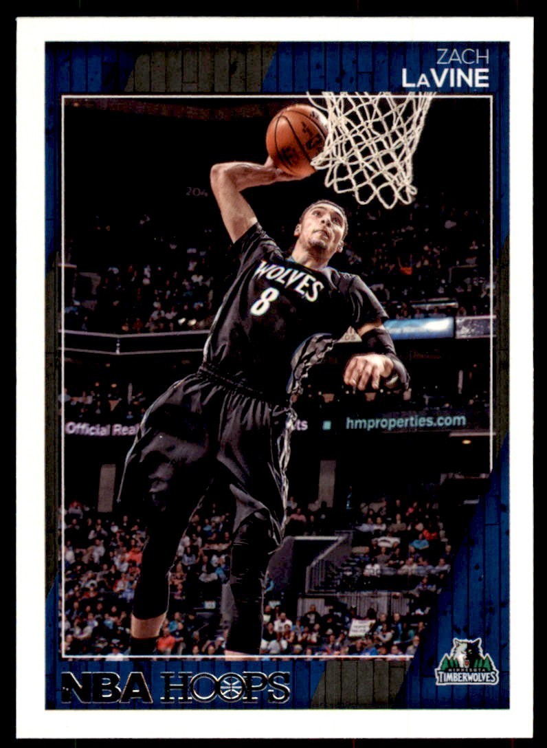 2016-17 Panini NBA Hoops Zach LaVine Basketball Cards #140