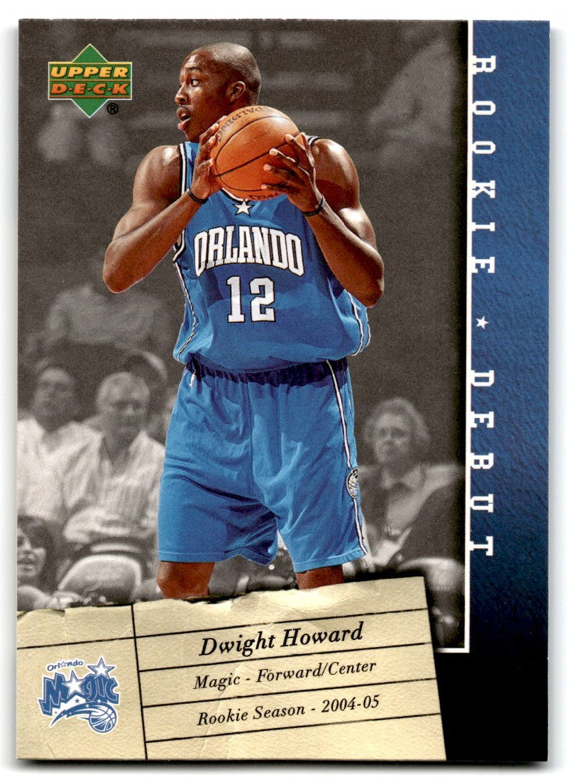 2006-07 Upper Deck Rookie Debut Dwight Howard A Basketball Cards #68