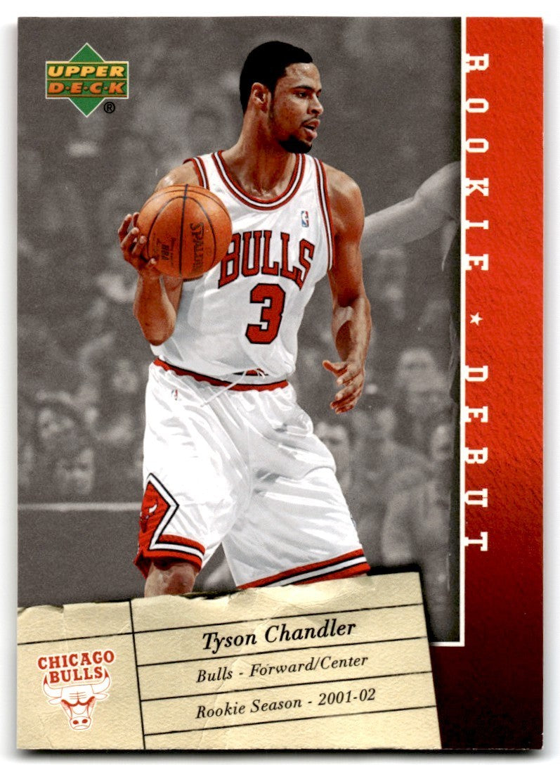 2006-07 Upper Deck Rookie Debut Tyson Chandler C Basketball Cards #10