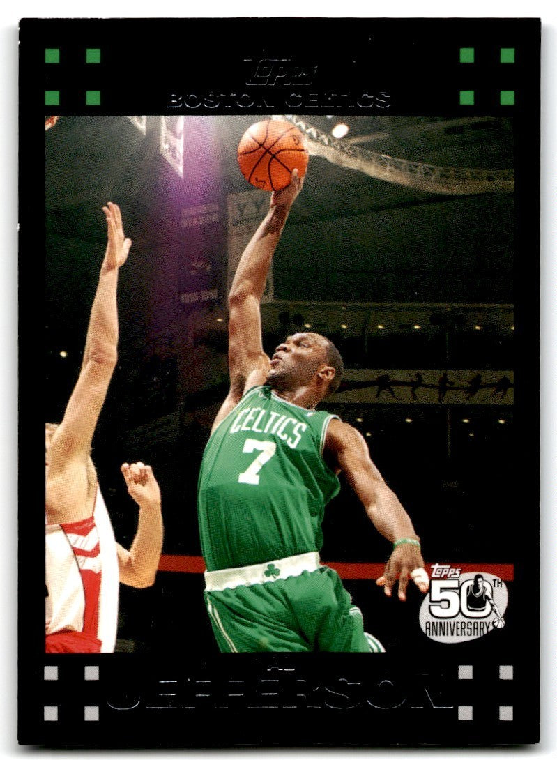 2007-08 Topps Al Jefferson  Basketball Cards #45
