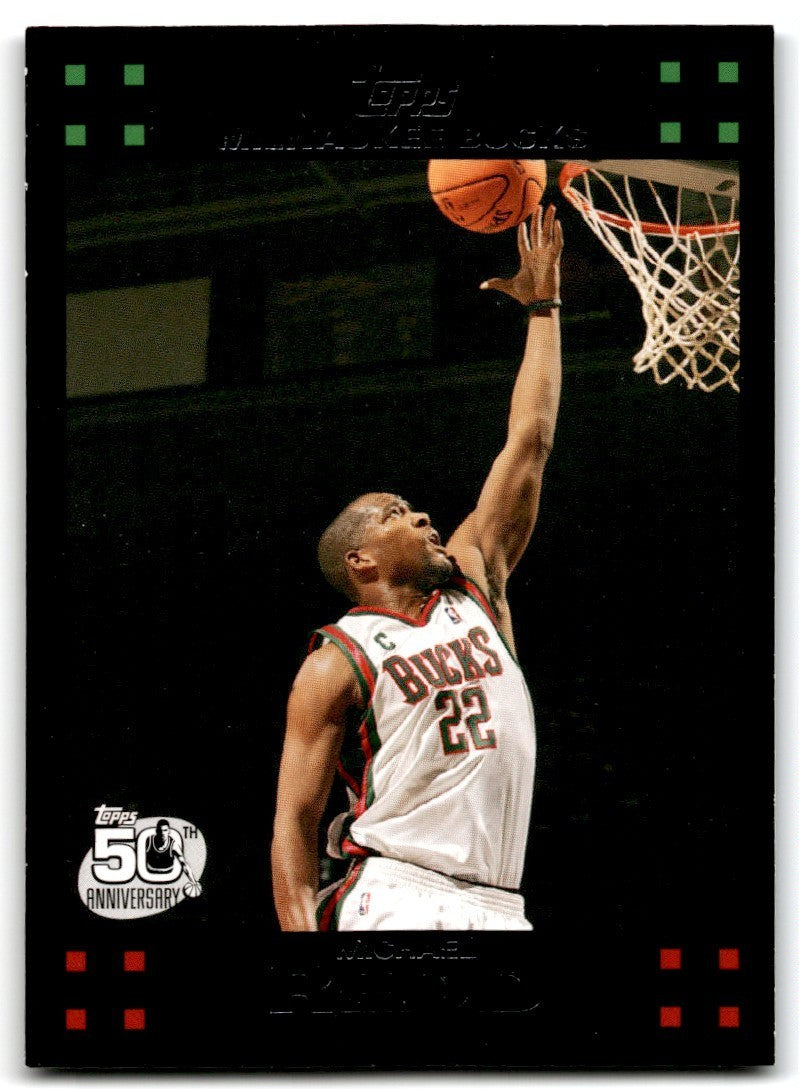 2007-08 Topps Michael Redd Basketball Cards #22