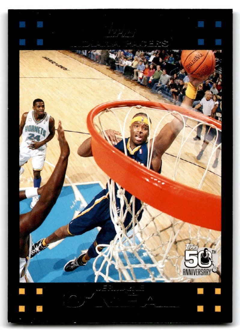 2007-08 Topps Jermaine O'Neal A Basketball Cards #7