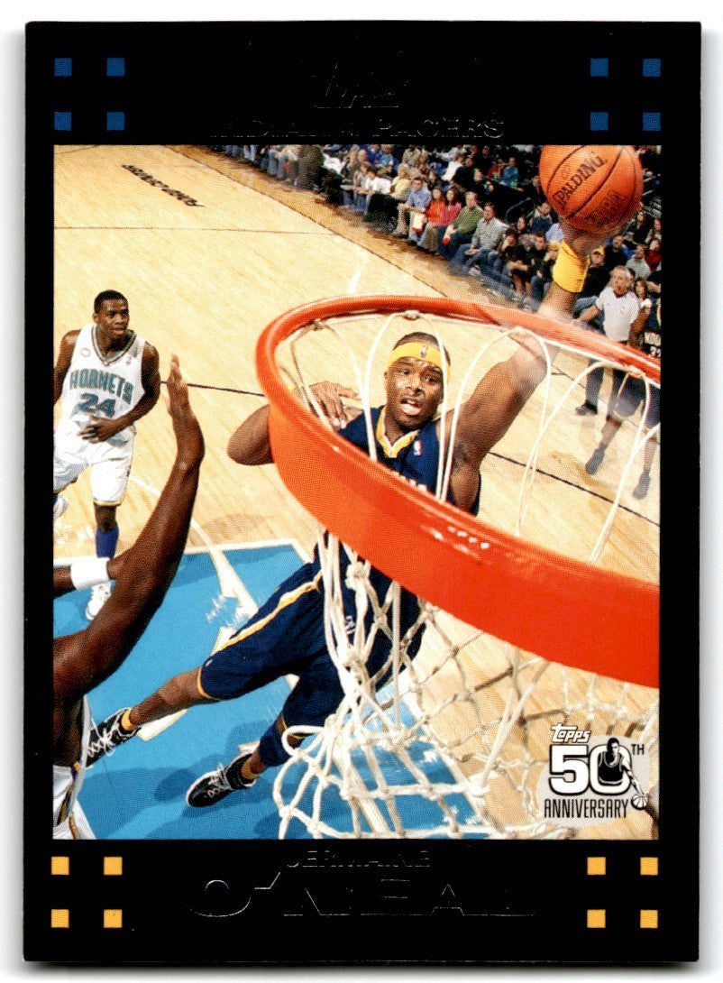 2007-08 Topps Jermaine O'Neal Basketball Cards #7