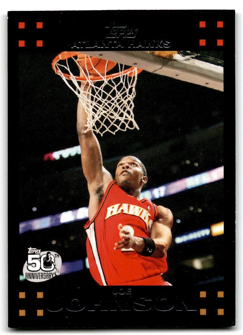2007-08 Topps Joe Johnson A Basketball Cards #2