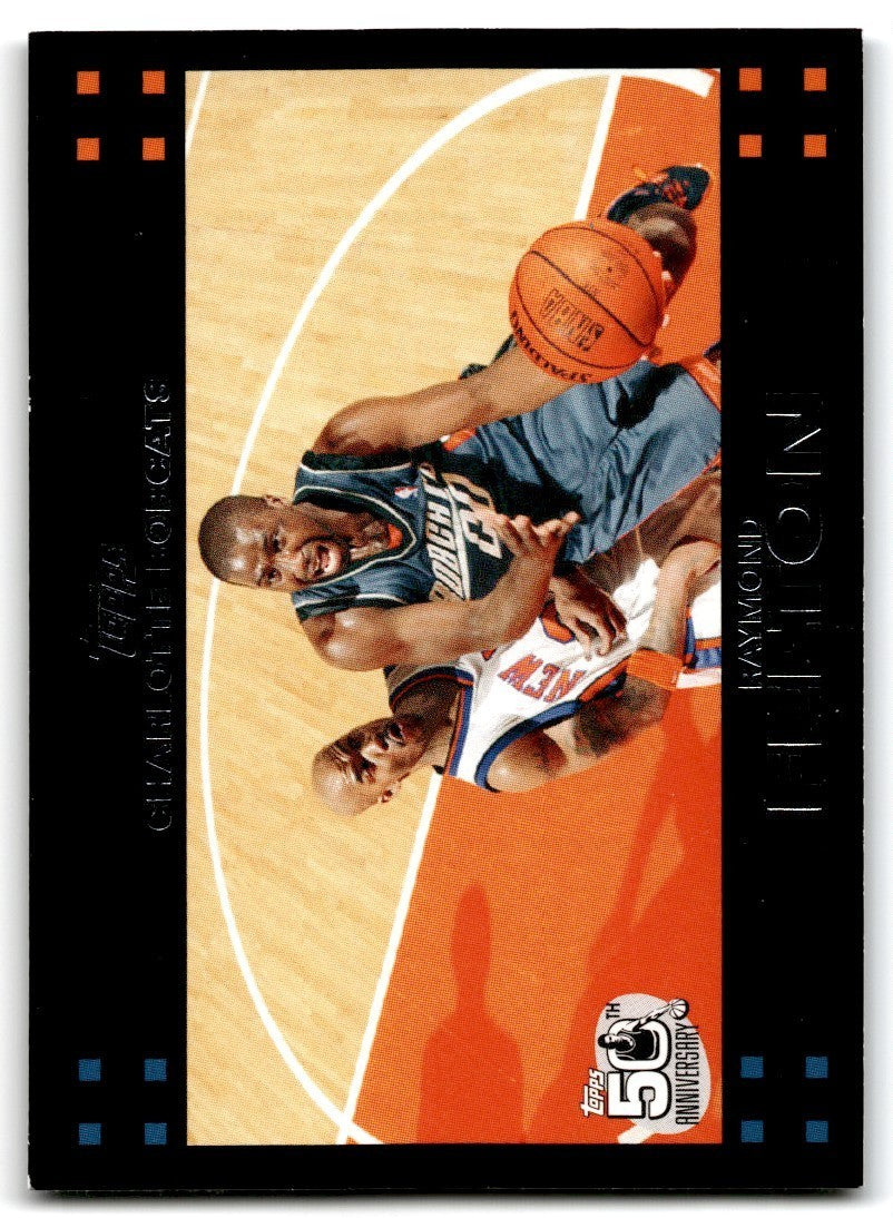 2007-08 Topps. Raymond Felton Basketball Cards #83