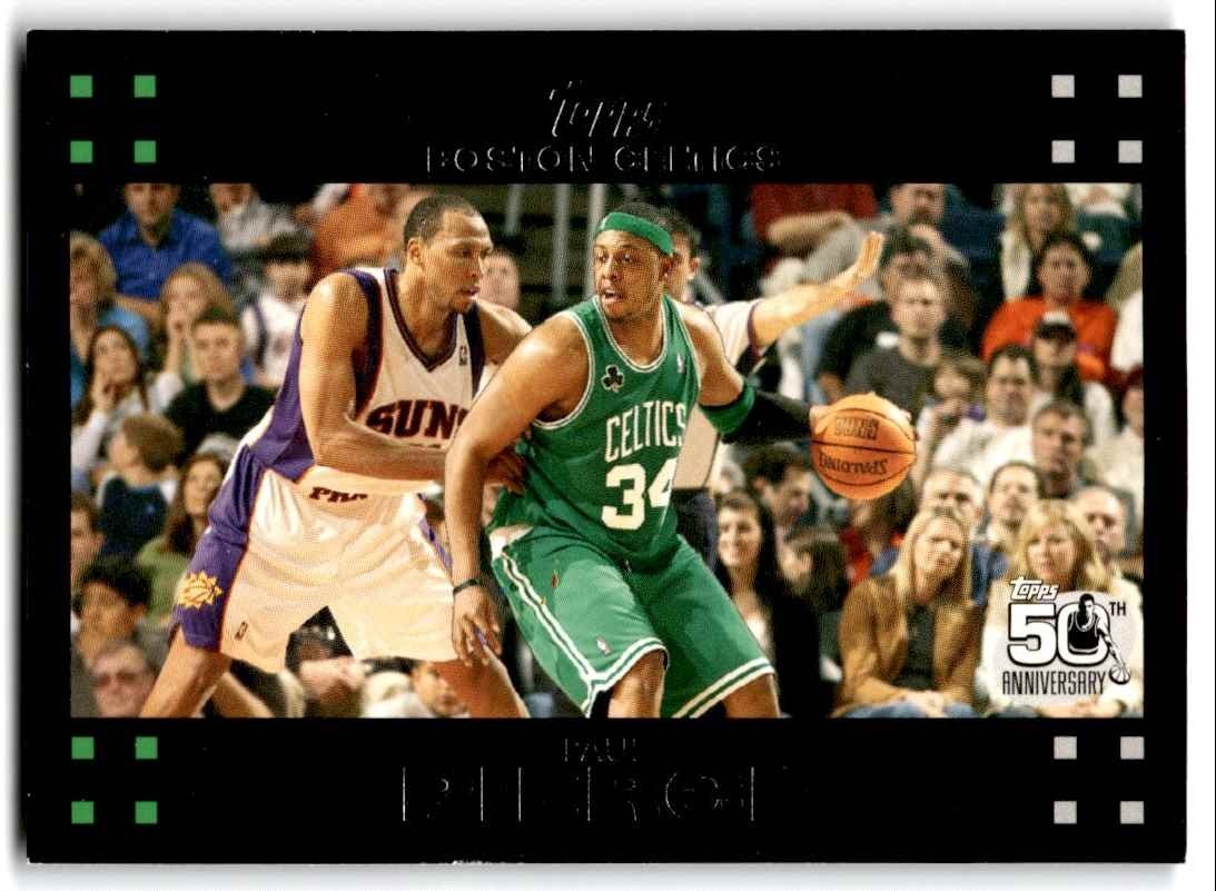 2007-08 Topps. Paul Pierce  Basketball Cards #34