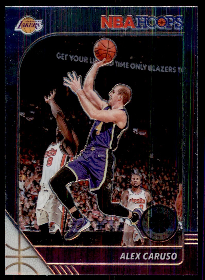 2019-20 NBA Hoops Alex Caruso Los Angeles Lakers #5