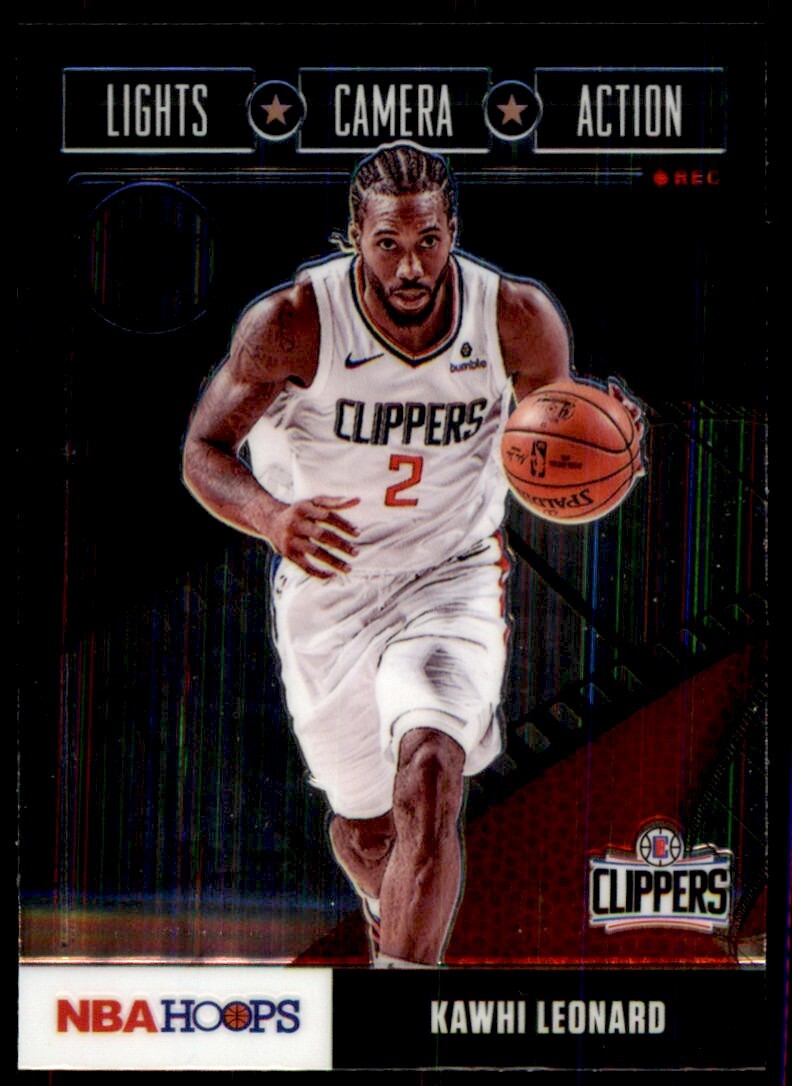 2019-20 NBA Hoops Kawhi Leonard Los Angeles Clippers #17