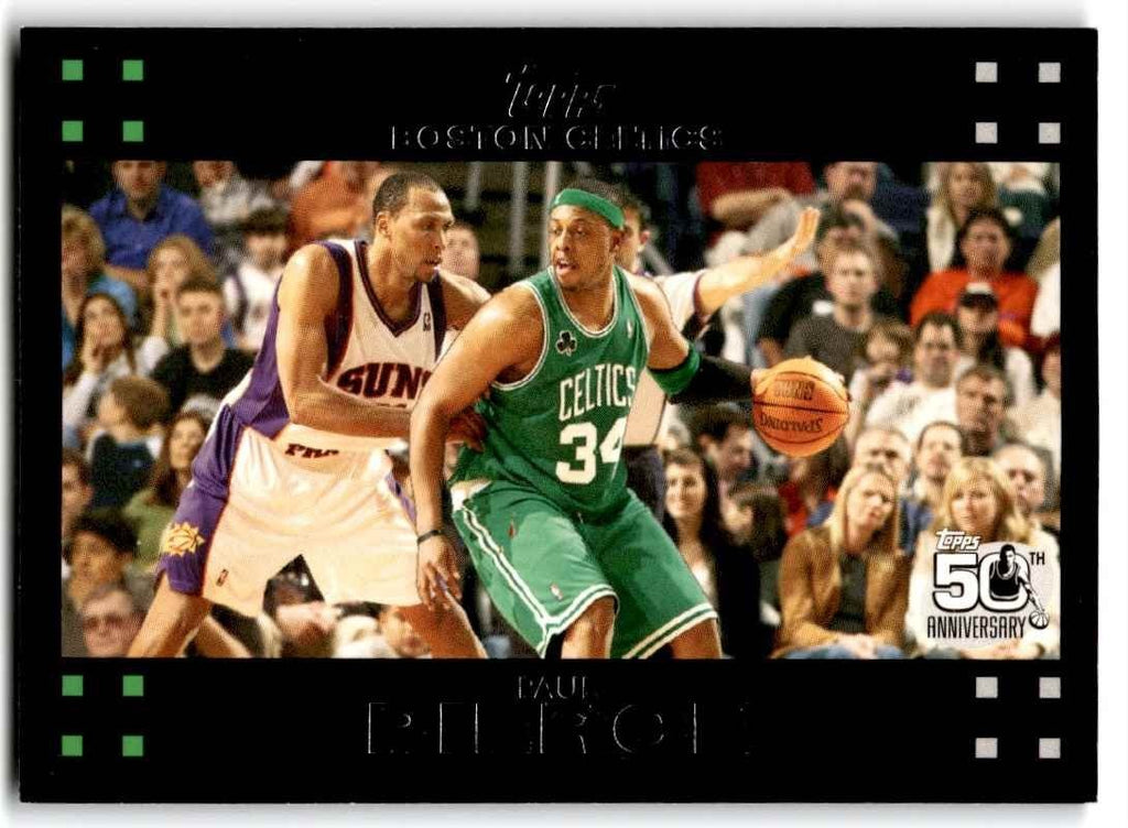 2007-08 Topps. Paul Pierce A Basketball Cards #34