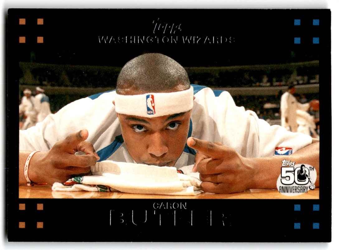 2007-08 Topps. Caron Butler Basketball Cards #74