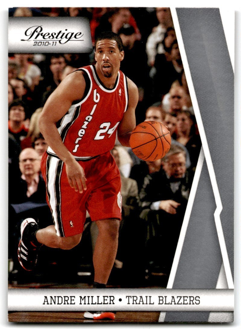 2010-11 Panini Prestige Andre Miller Basketball Cards #97