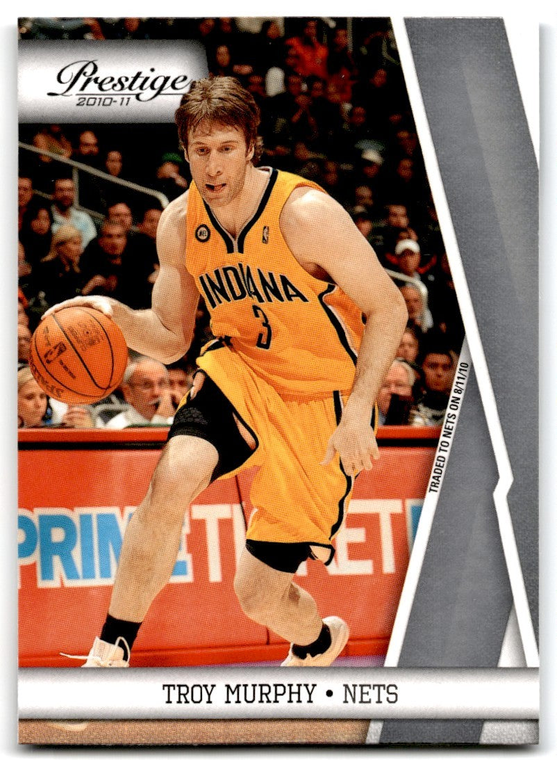 2010-11 Panini Prestige Troy Murphy A Basketball Cards #44