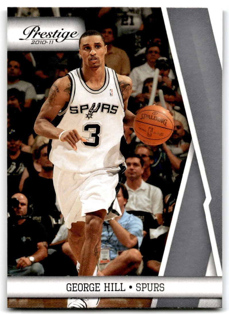 2010-11 Panini Prestige George Hill A Basketball Cards #105