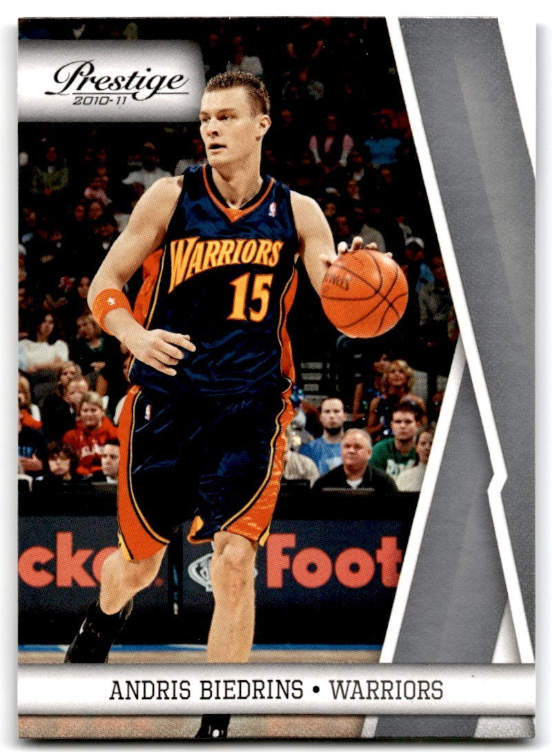 2010-11 Panini Prestige Andris Biedrins Basketball Cards #33