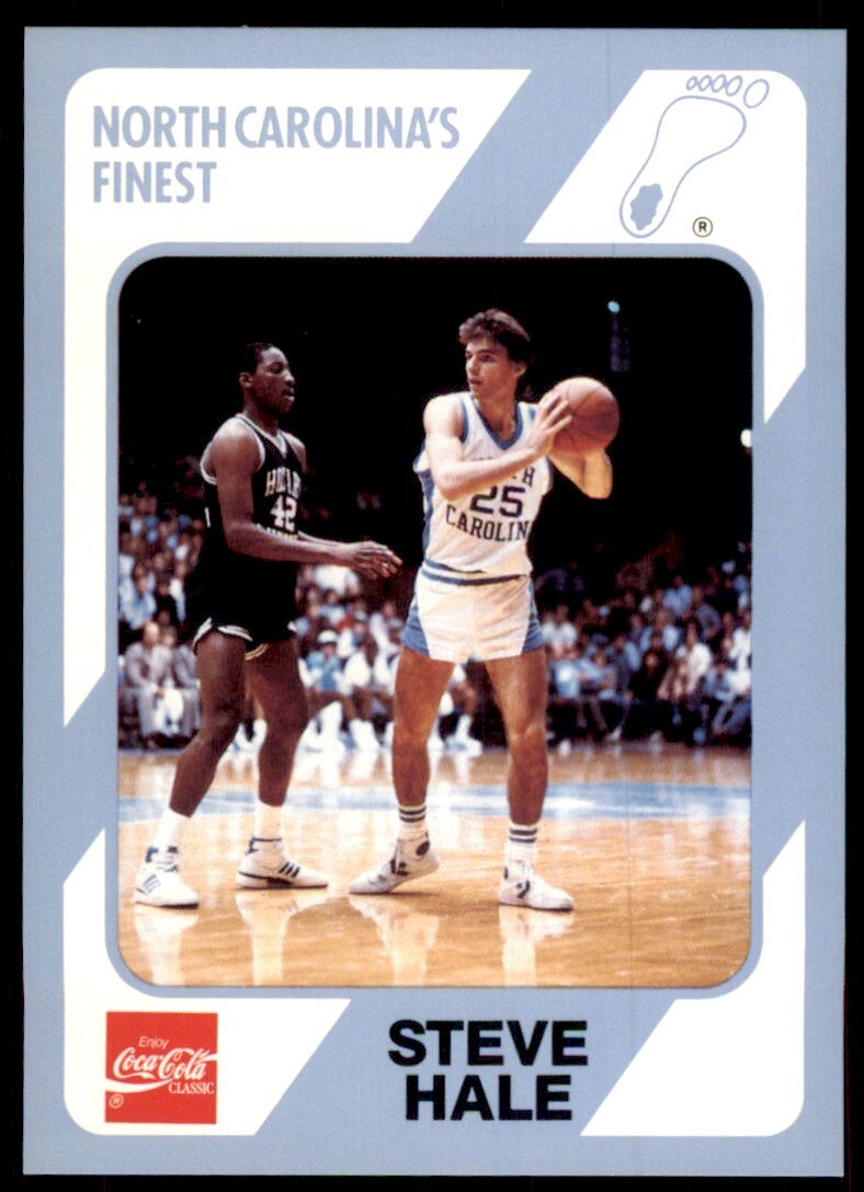 1989-90 Collegiate Collection Steve Hale North Carolina Tar Heels #120