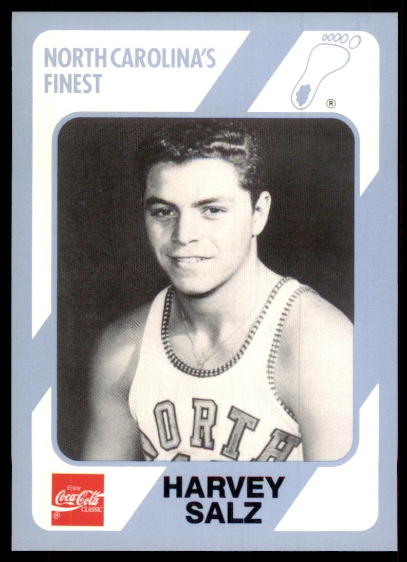 1989-90 Collegiate Collection Harvey Salz North Carolina Tar Heels #146