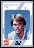 1989-90 Collegiate Collection Jeff Wolf North Carolina Tar Heels #156