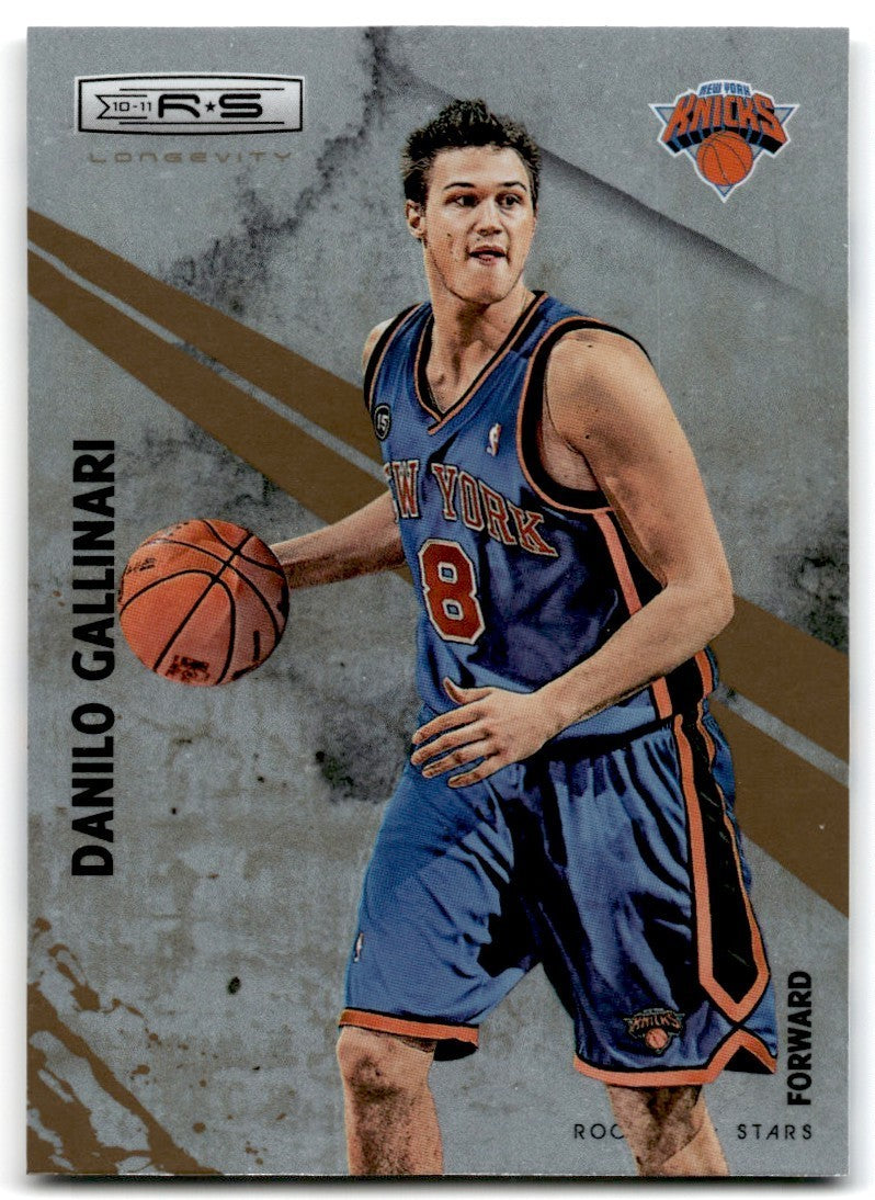 2010-11 Panini Rookies & Stars Danilo Gallinari A Basketball Cards #10