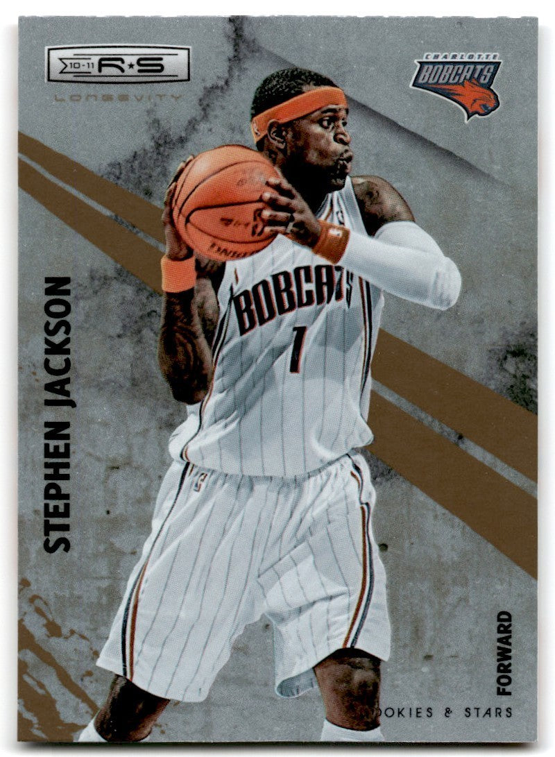 2010-11 Panini Rookies & Stars Stephen Jackson Basketball Cards #38