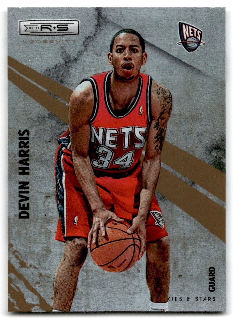 2010-11 Panini Rookies & Stars Devin Harris A Basketball Cards #6