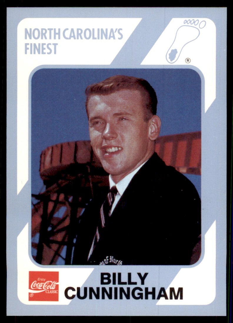 1989-90 Collegiate Collection Billy Cunningham North Carolina Tar Heels #39